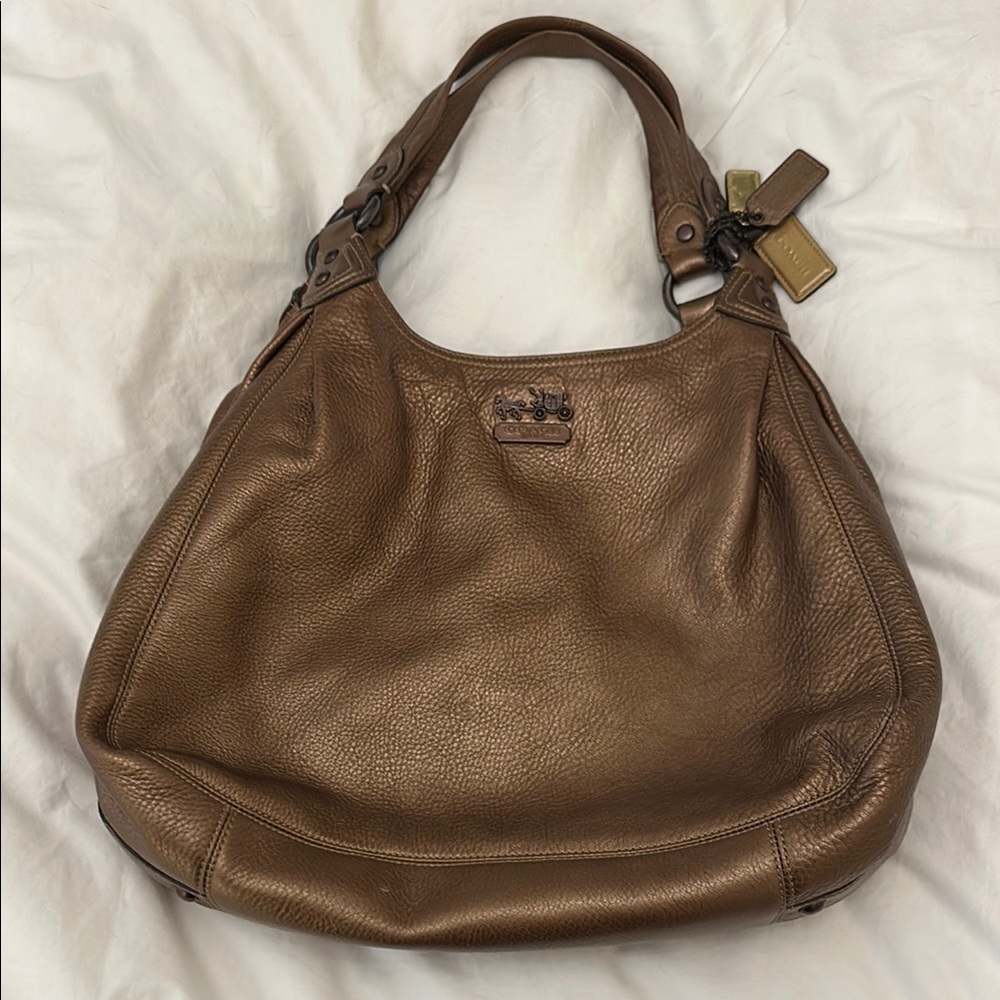 Coach Brown Leather Shoulder Bag